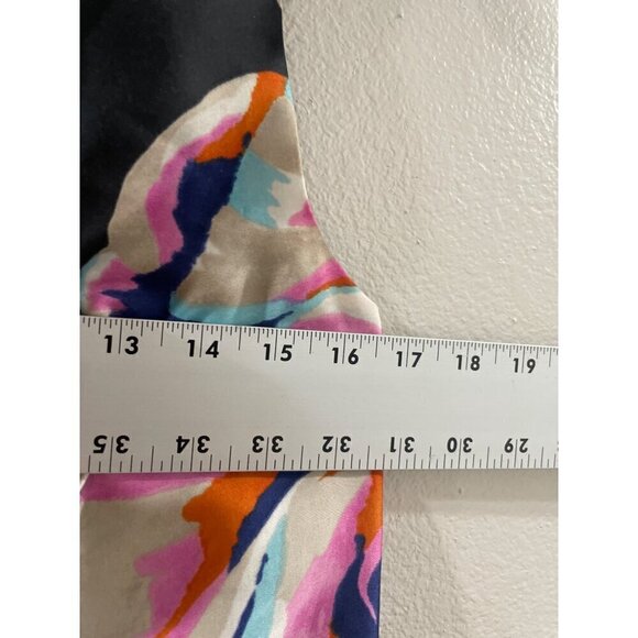 Ann Taylor LOFT Womens Size 8p Gray multi Colored Floral Shift dress Career - Picture 8 of 8